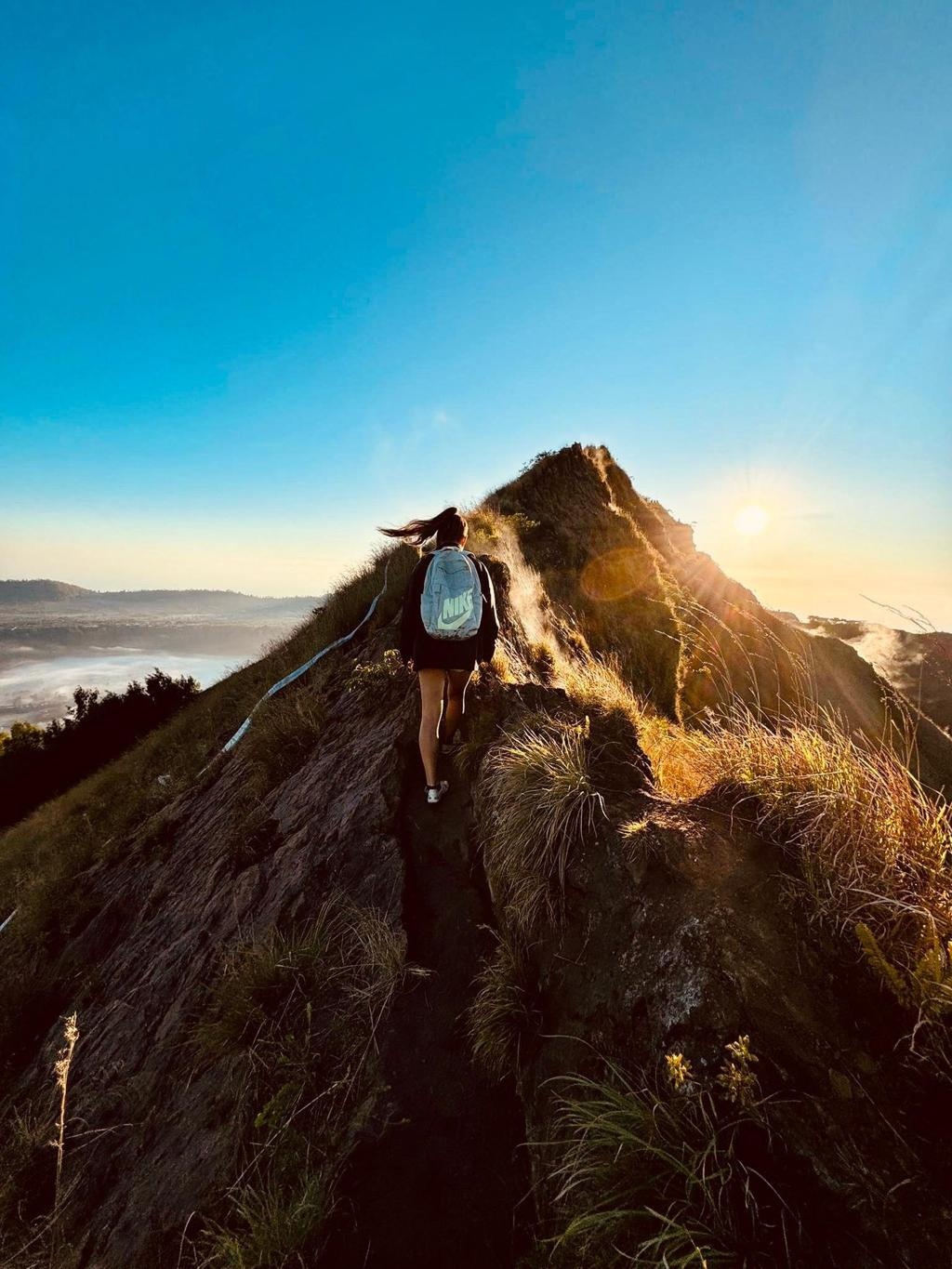 Mount Batur at Sunrise
